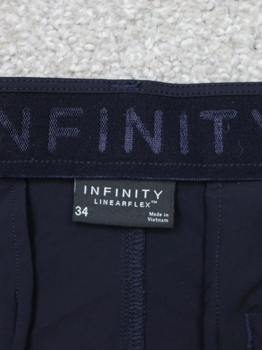 Infinity Linearflex Shorts Mens 34 Blue Performance 9